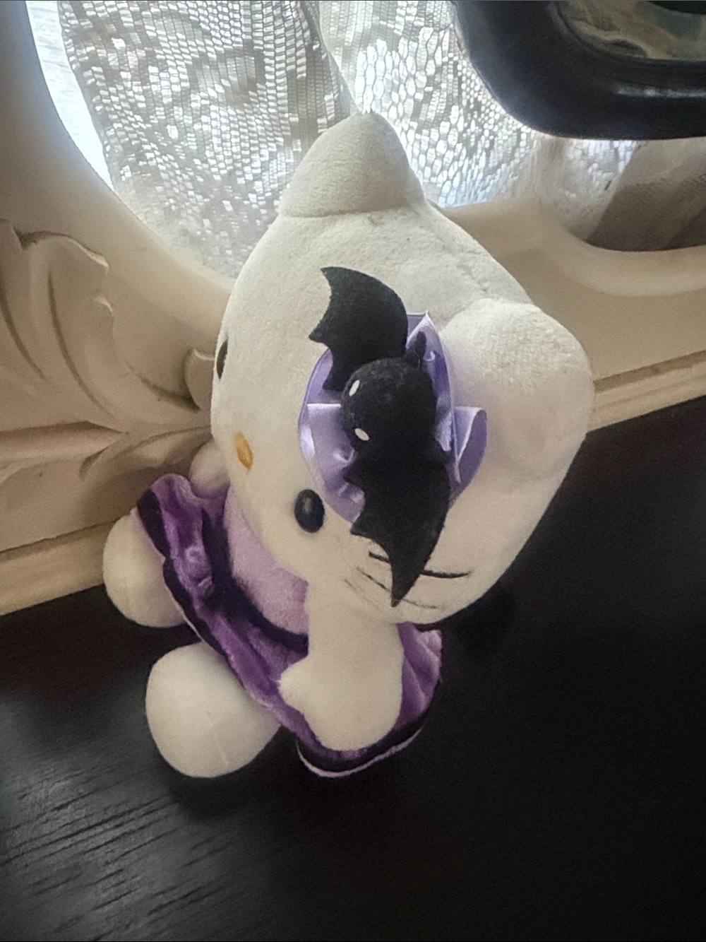 Hello Kitty White and Purple Bat Costume Plush - Picture 7 of 7